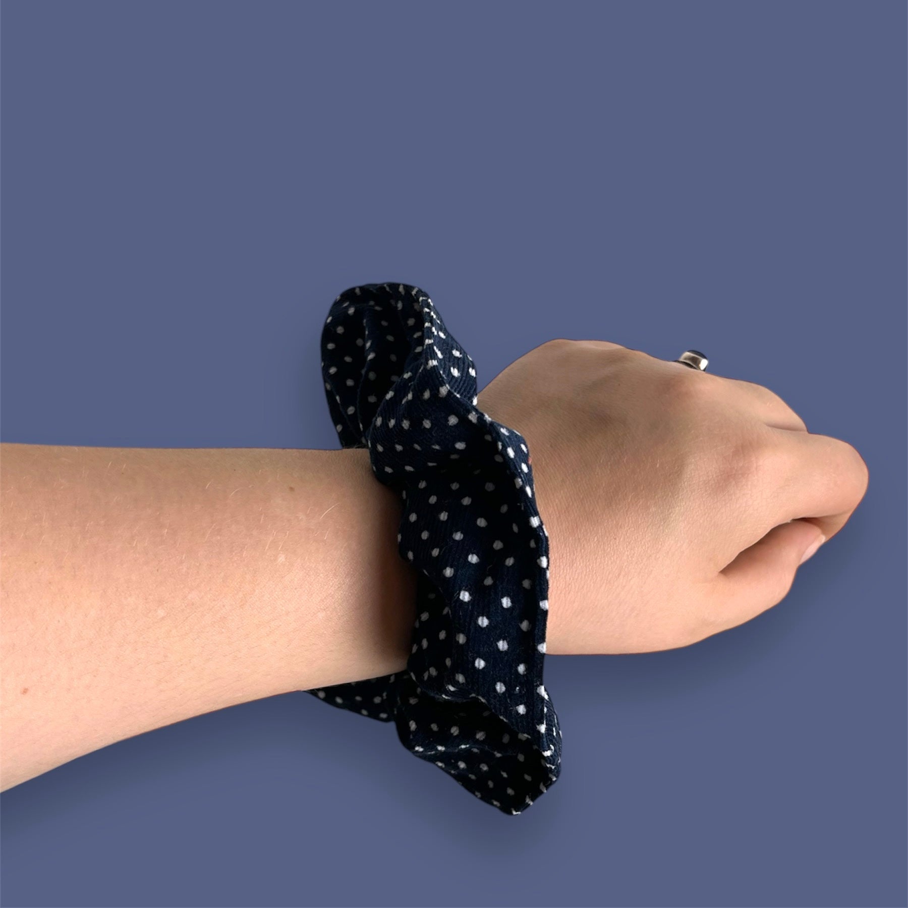 Chouchou Pois Bleu