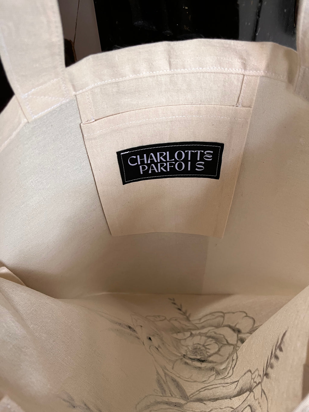 Totebag Pivoines