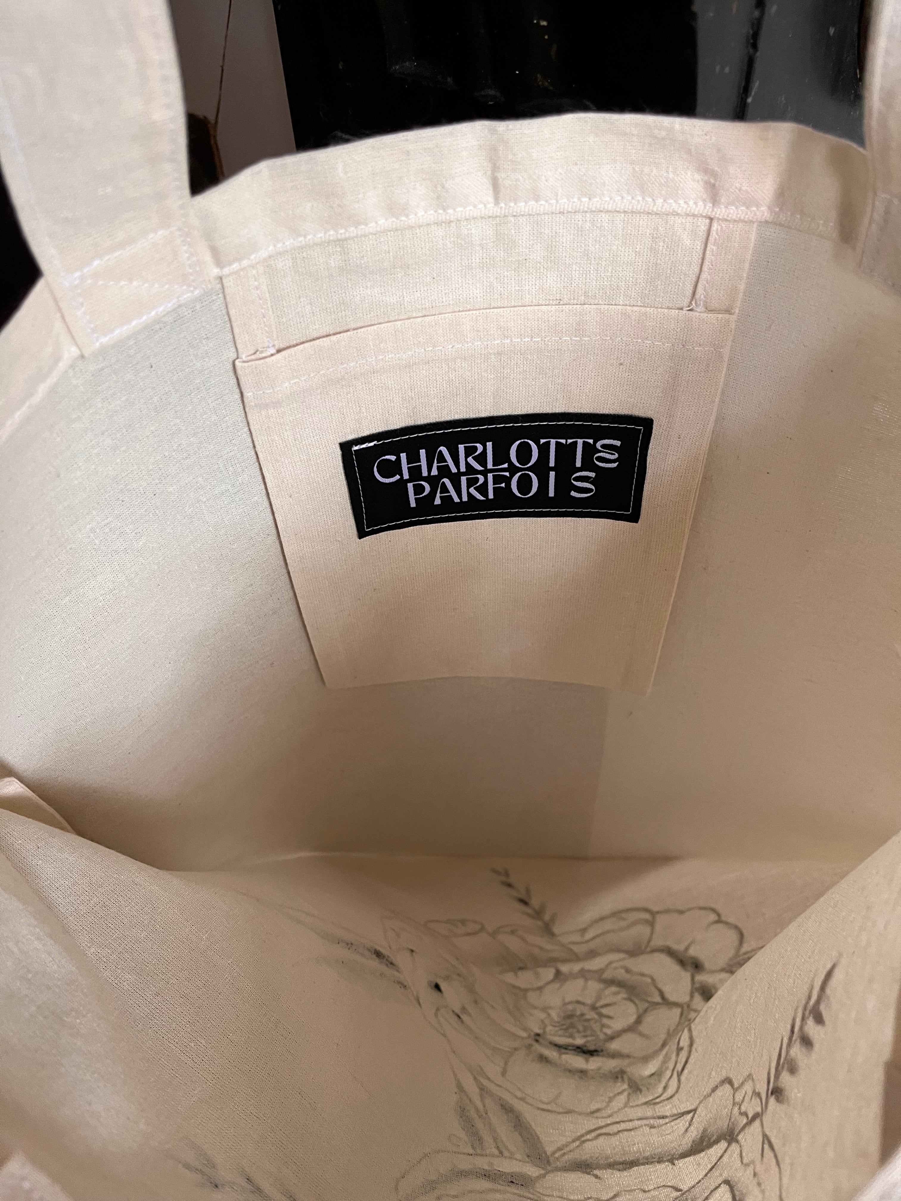 Totebag Pivoines