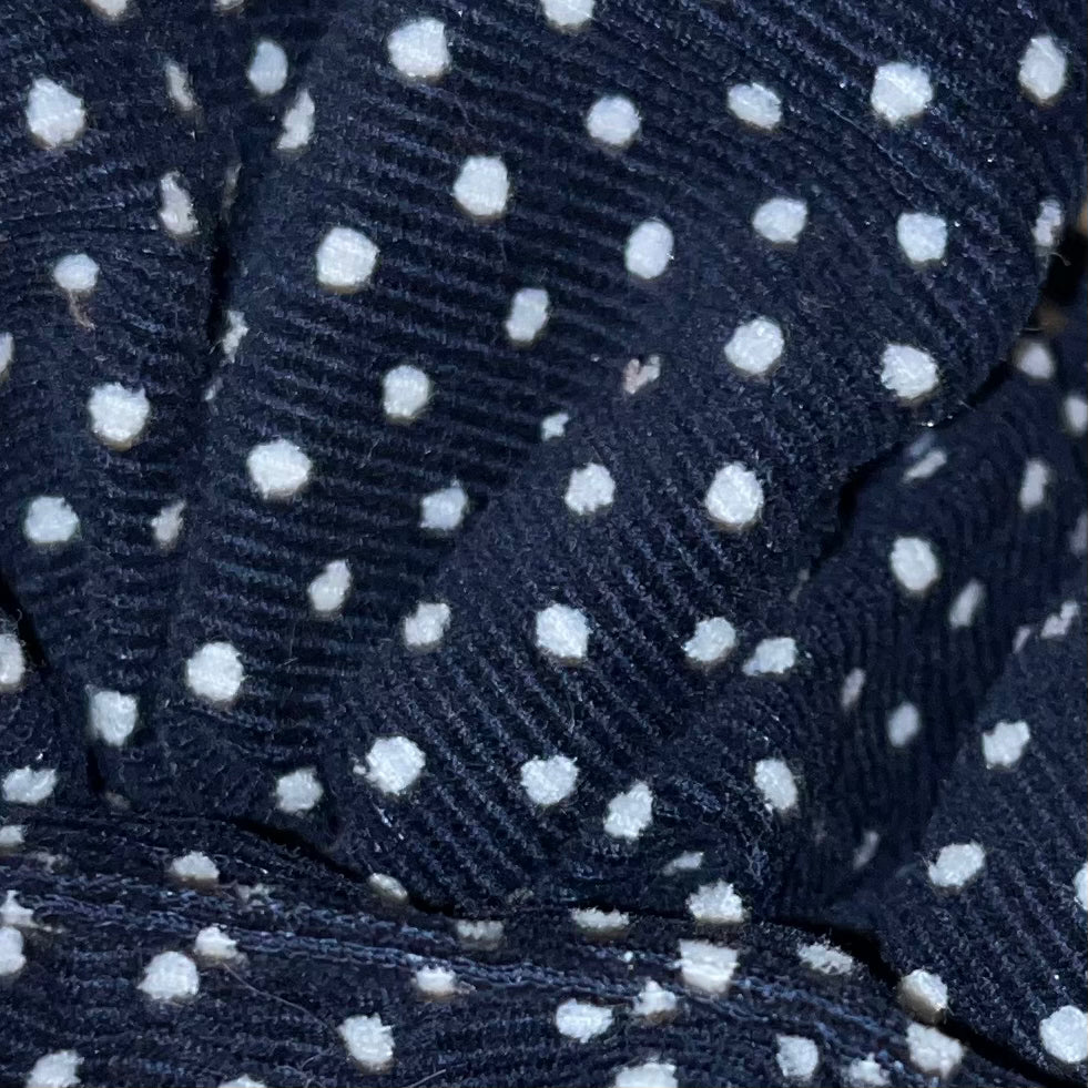 Chouchou Pois Bleu